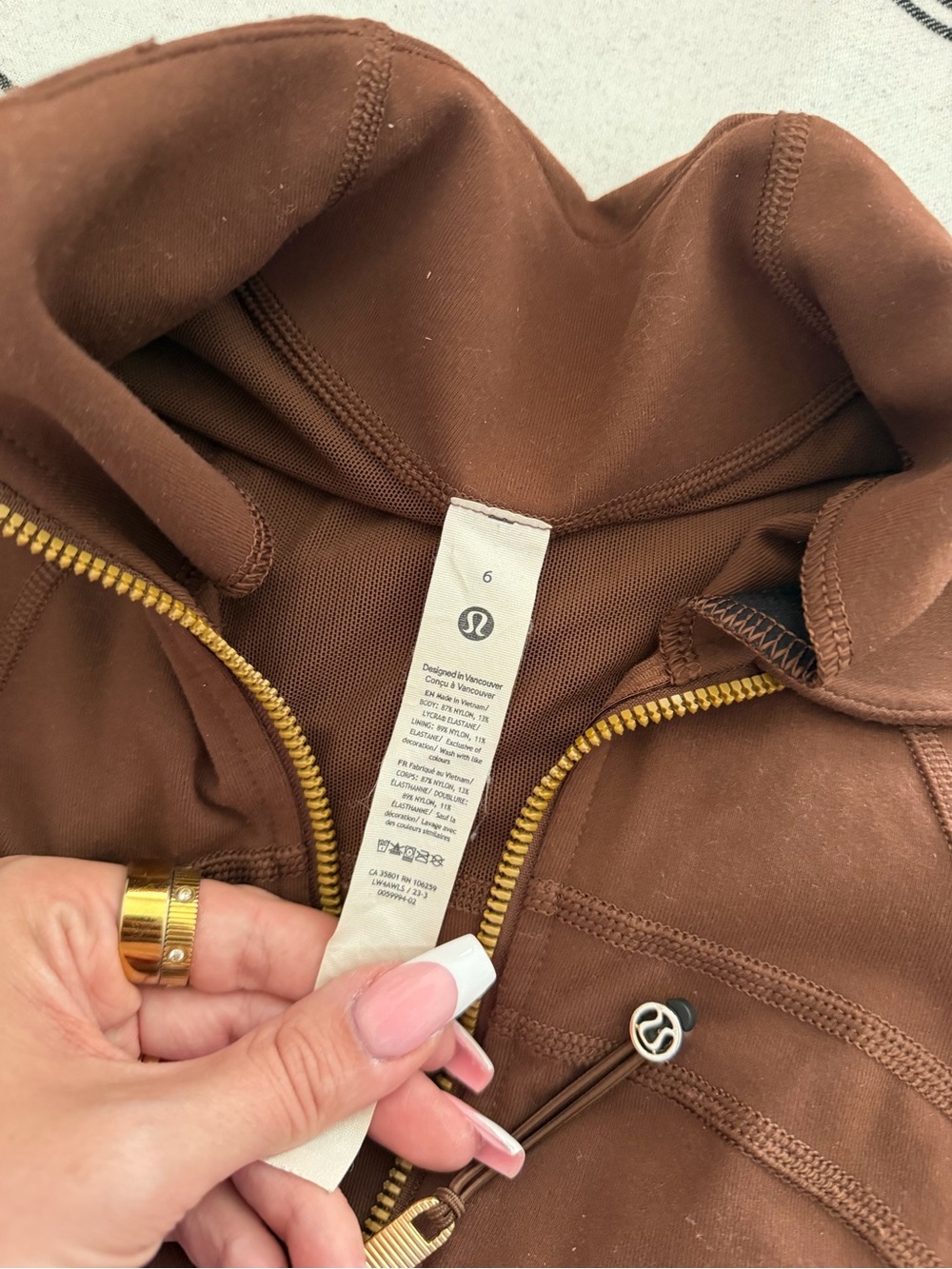 Lululemon Define Jacket Java Brown - Picture 2 of 3